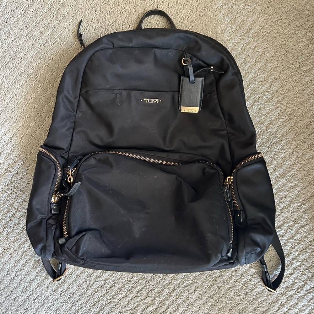 Black Tumi Voyager  backpack